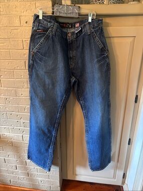 Ariat Relaxed Fit FR  Dark Blue Men's Jeans